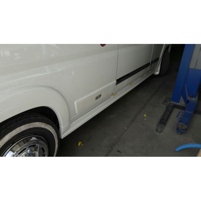 Бокові пороги під покраску (Meliset) для Fiat Ducato 2006-2025 рр