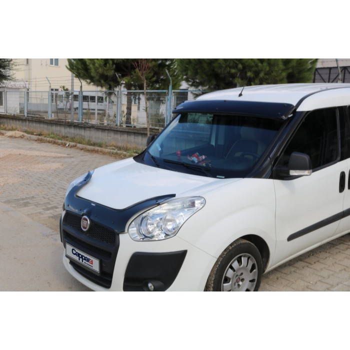 Дефлектор капота EuroCap (2010-2015) для Fiat Doblo II рр