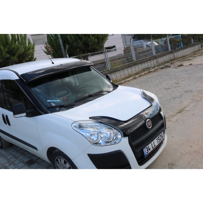 Дефлектор капота EuroCap (2010-2015) для Fiat Doblo II рр