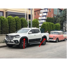 Розширювачі колісних арок (під фарбування) для Mercedes X class