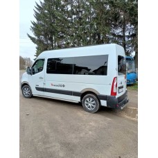 Накладки на арки (4 шт, нерж) для Nissan NV400 2010-2024 рр