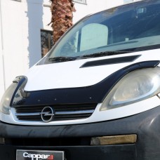 Дефлектор капота довга (EuroCap) для Renault Trafic 2001-2015 рр