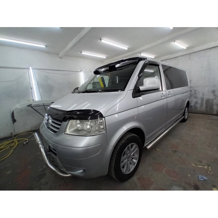 Козирьок на лобове скло (під фарбування) для Volkswagen T5 Transporter 2003-2010 рр