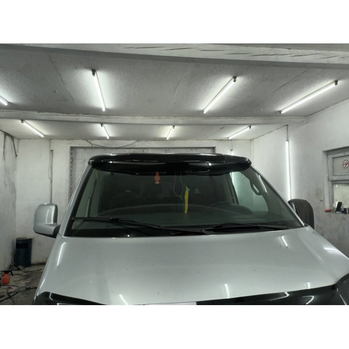 Козирьок на лобове скло (під фарбування) для Volkswagen T5 Transporter 2003-2010 рр