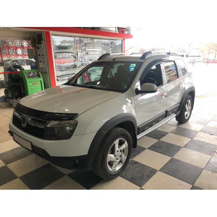 Розширювачі арок гладкі (8 шт, ABS) EuroCap - Туреччина для Renault Duster 2008-2017 рр