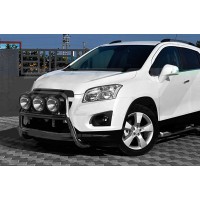 Передняя дуга WT018 (нерж.) для Chevrolet Trax 2012-2023 гг