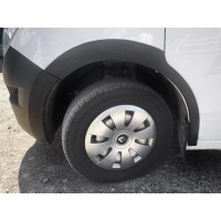 Накладки на арки (4 шт, чорні, ABS) для Nissan NV400 2010-2024 рр
