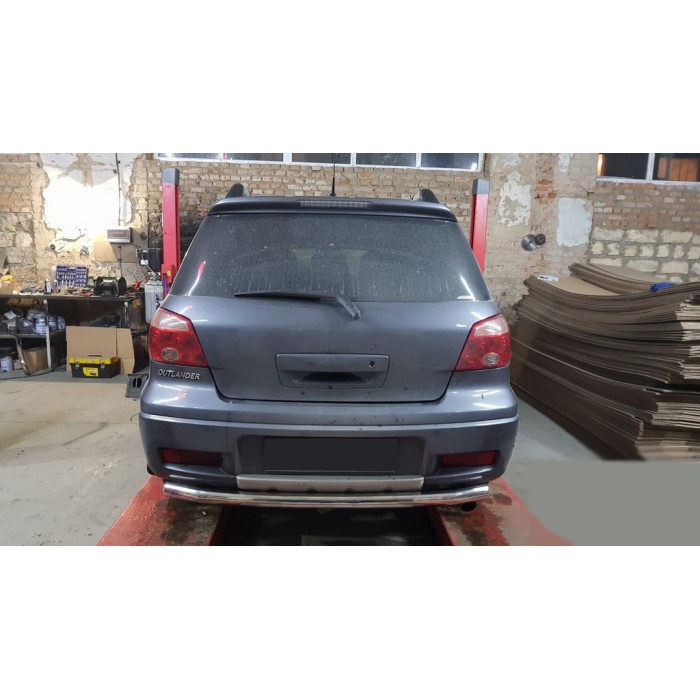 Задняя дуга AK002/2 (нерж) для Mitsubishi Outlander 2001-2006 гг