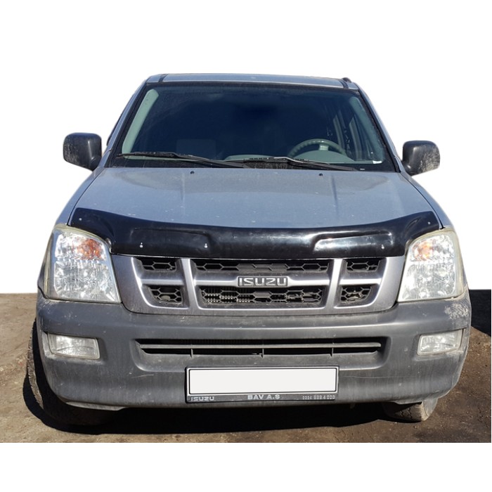 Дефлектор капота 2002-2006 (EuroCap) для Isuzu D-Max рр