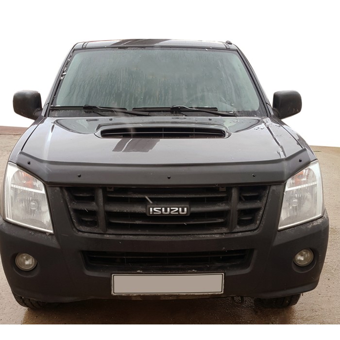 Дефлектор капота 2006-2011 (EuroCap) для Isuzu D-Max рр