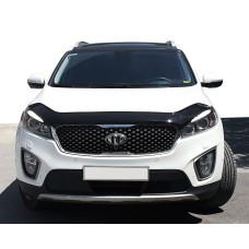 Дефлектор капота (EuroCap) для Kia Sorento UM 2015-2020 гг