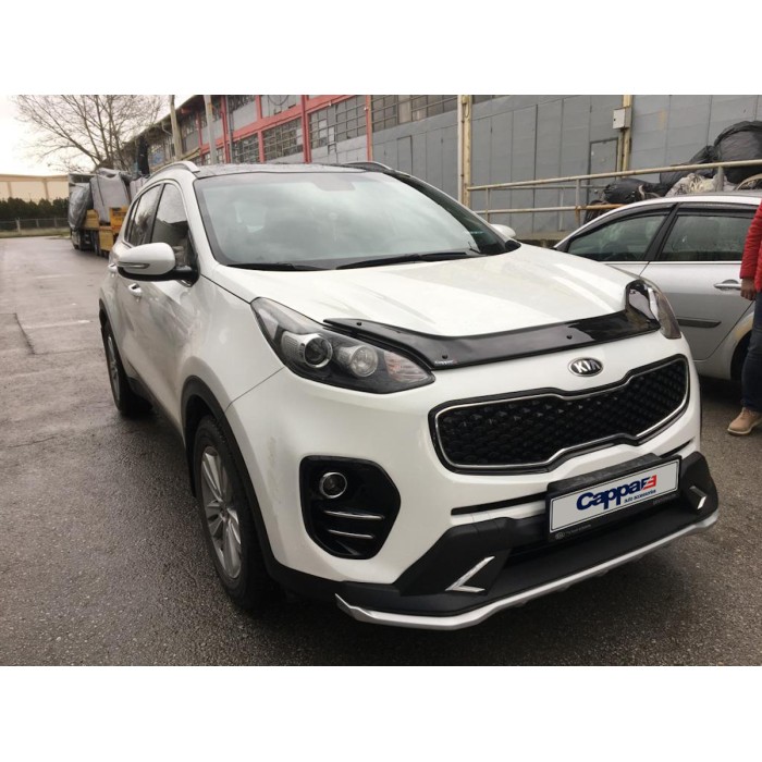 Дефлектор капота (EuroCap) для Kia Sportage 2015-2021 гг