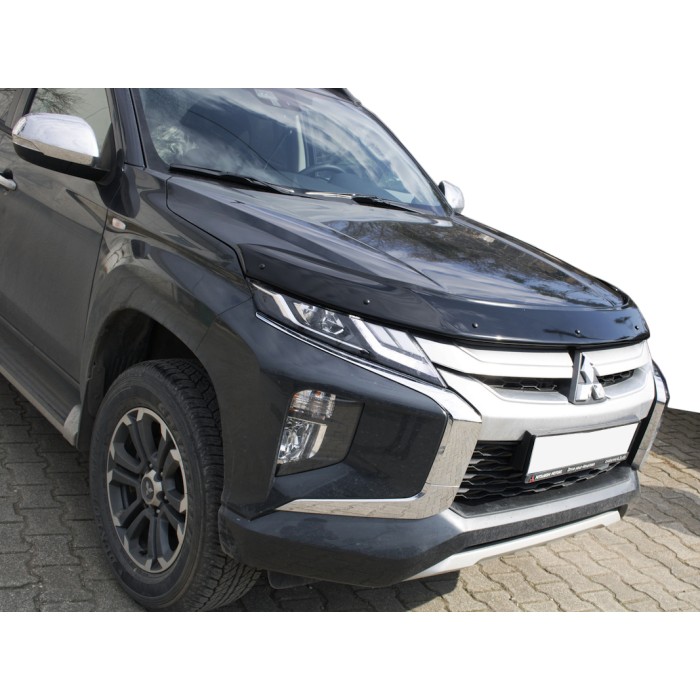 Дефлектор капота (2019-2025, EuroCap) для Mitsubishi L200