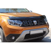 Дефлектор капоту (EuroCap) для Dacia Duster 2018-2024 рр