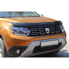 Дефлектор капоту (EuroCap) для Dacia Duster 2018-2024 рр