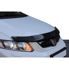 Дефлектор капота (EuroCap) для Honda Civic Sedan IX 2011-2016 гг