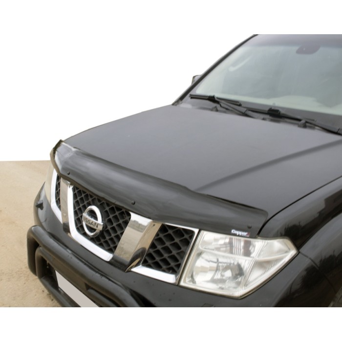 Дефлектор капоту (EuroCap) для Nissan Navara 2006-2015 рр