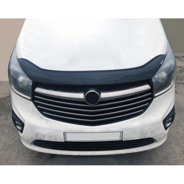 Дефлектор капота (EuroCap) для Opel Vivaro 2015-2019 гг