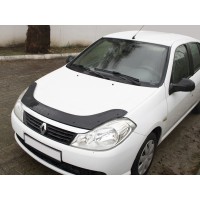 Дефлектор капоту (EuroCap) для Renault Symbol 2008-2013 рр