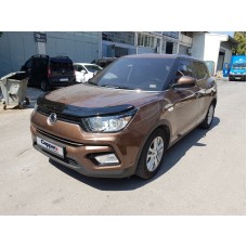 Дефлектор капота (EuroCap) для SsangYong Tivoli