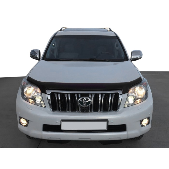 Дефлектор капота 2009-2013 (EuroCap) для Toyota Land Cruiser Prado 150