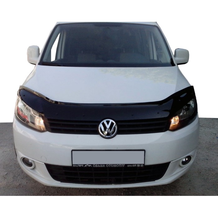 Дефлектор капота (EuroCap) для Volkswagen Caddy 2010-2015 гг