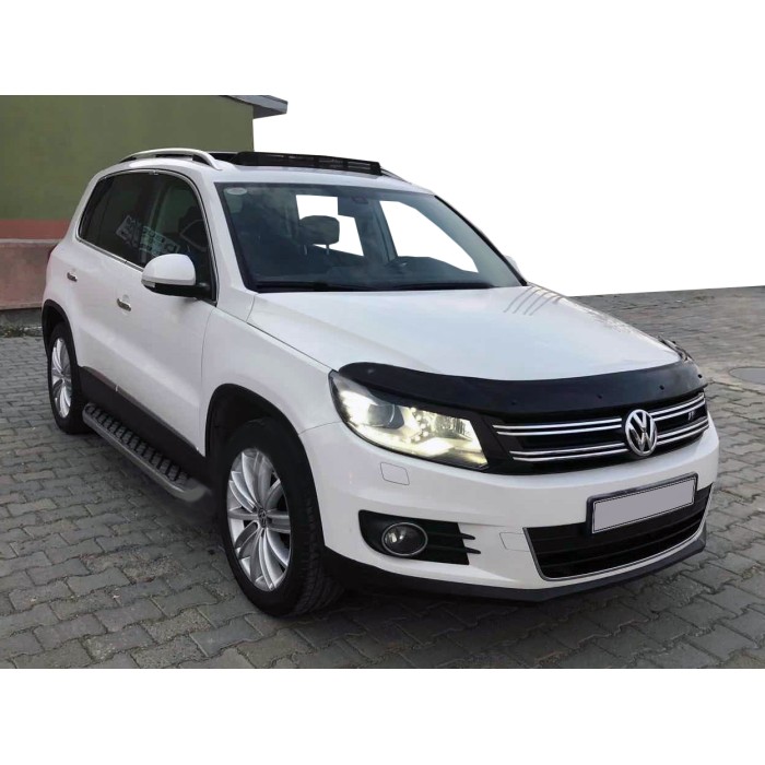 Дефлектор капота (EuroCap) для Volkswagen Tiguan 2007-2016 гг