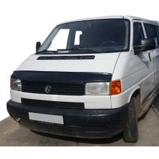 Дефлектор капоту (прямі фари) (EuroCap V2) для Volkswagen T4 Caravelle/Multivan