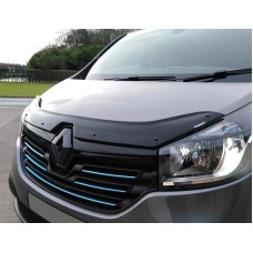 Дефлектор капота (2015-2019, EuroCap) для Renault Trafic 2015- гг