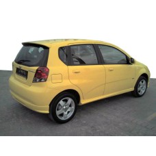 Бокові пороги (під фарбування) для Chevrolet Aveo T200 2002-2008 рр