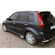 Бокові пороги 2005-2008 (під фарбування) для Ford Fiesta рр