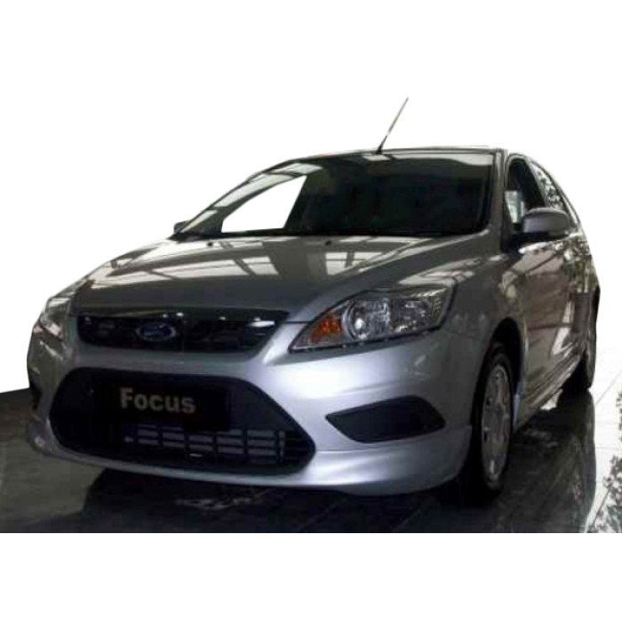 Накладка на передний бампер HB (под покраску) для Ford Focus II 2005-2008 гг