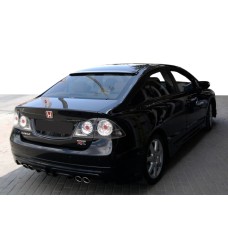 Спойлер на скло (під фарбування) для Honda Civic Sedan VIII 2006-2011рр