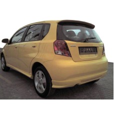 Спойлер (під фарбування) для Chevrolet Aveo T200 2002-2008 рр