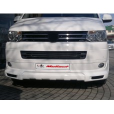 Накладка на передній бампер Sport 2 (під фарбування) для Volkswagen T5 2010-2015 рр