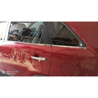 Окантовка окон (6 шт, нерж) Carmos - Турецкая сталь для Kia Sorento XM 2009-2014 гг