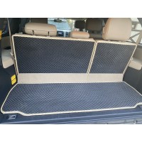 Килимки багажника (EVA, чорні) для Toyota Sequoia 2007-2022рр