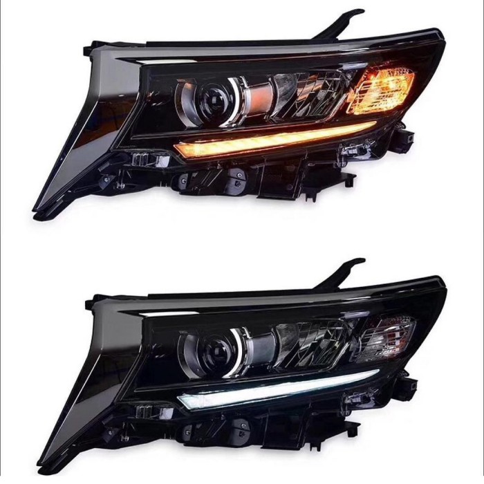 Передня оптика LED (2017-2025, 2 шт) для Toyota Land Cruiser Prado 150