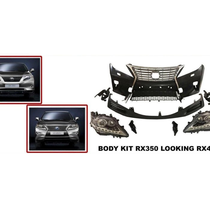 Комплект апгрейда OEM 2013 2012-2015, без оптики для Lexus RX рр