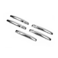 Накладки на ручки (5 шт, нерж, без чипа) для Suzuki Grand Vitara 2005-2017 гг