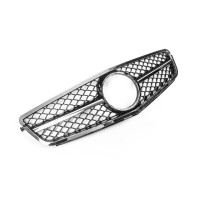 Передня решітка AMG Silver для Mercedes C-class W204 2007-2015рр
