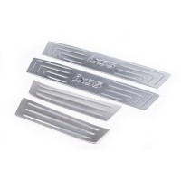 Накладки на пороги Carmos V1 (4 шт, нерж) для Hyundai IX-35 2010-2015 рр