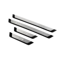 Накладки на пороги Omsa (4 шт, нерж) для Peugeot 208 2012-2019 рр