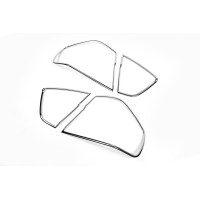 Накладки на стопы (2 шт., пласт) для BMW 3 серия E-90/91/92/93 2005-2011 гг