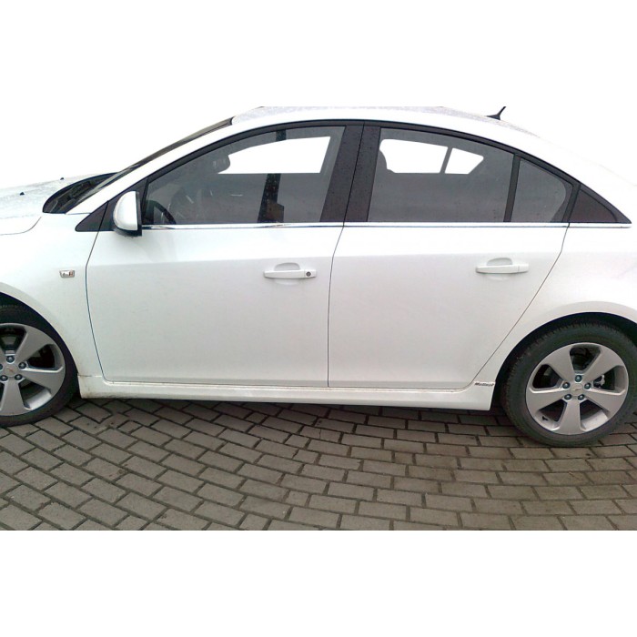 Тюнінгові пороги SD (Meliset, під фарбування) для Chevrolet Cruze 2009-2015 рр