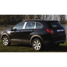 Накладки на стійки (нерж.) для Chevrolet Captiva 2006-2019 рр