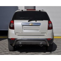 Задня дуга AK007 (нерж.) для Chevrolet Captiva 2006-2019 рр