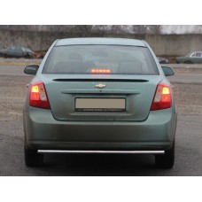 Задній захист AK002 (42мм, нерж.) для Chevrolet Lacetti