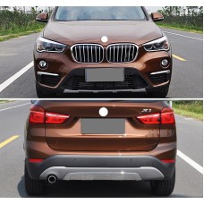 Передня і задня накладки (2 шт) для BMW X1 F-48 2015-2022 рр