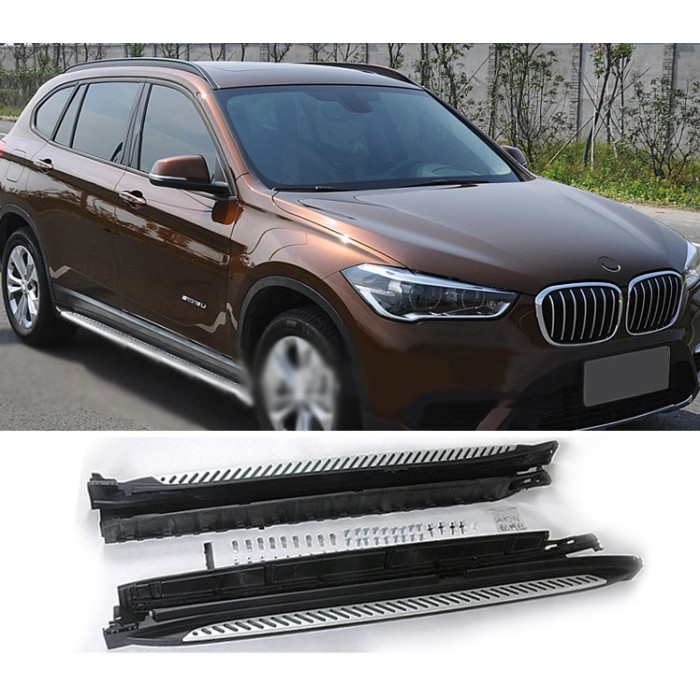 Бокові пороги OEM (2 шт) для BMW X1 F-48 2015-2022 рр